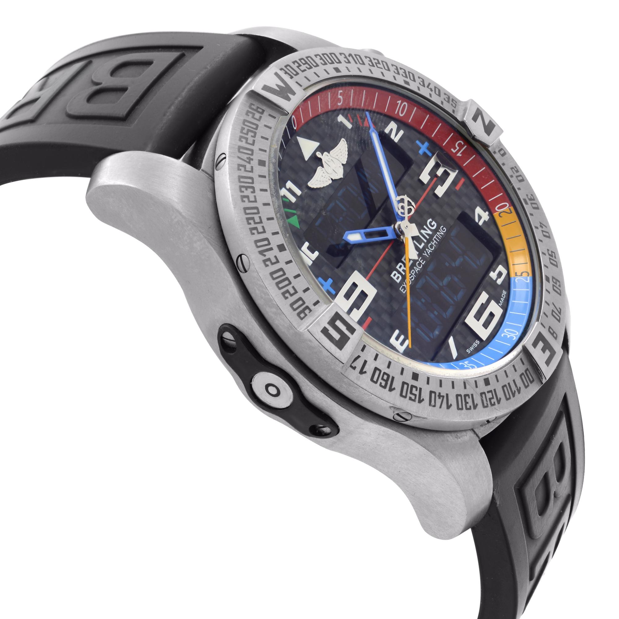 breitling carbon fiber watch