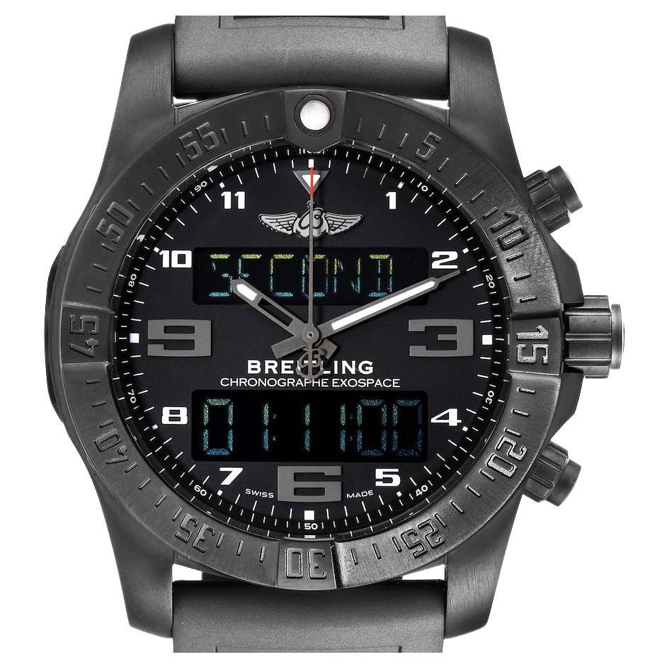 Breitling Exospace DLC Coated Titanium Mens Watch VB5510 Unworn For Sale
