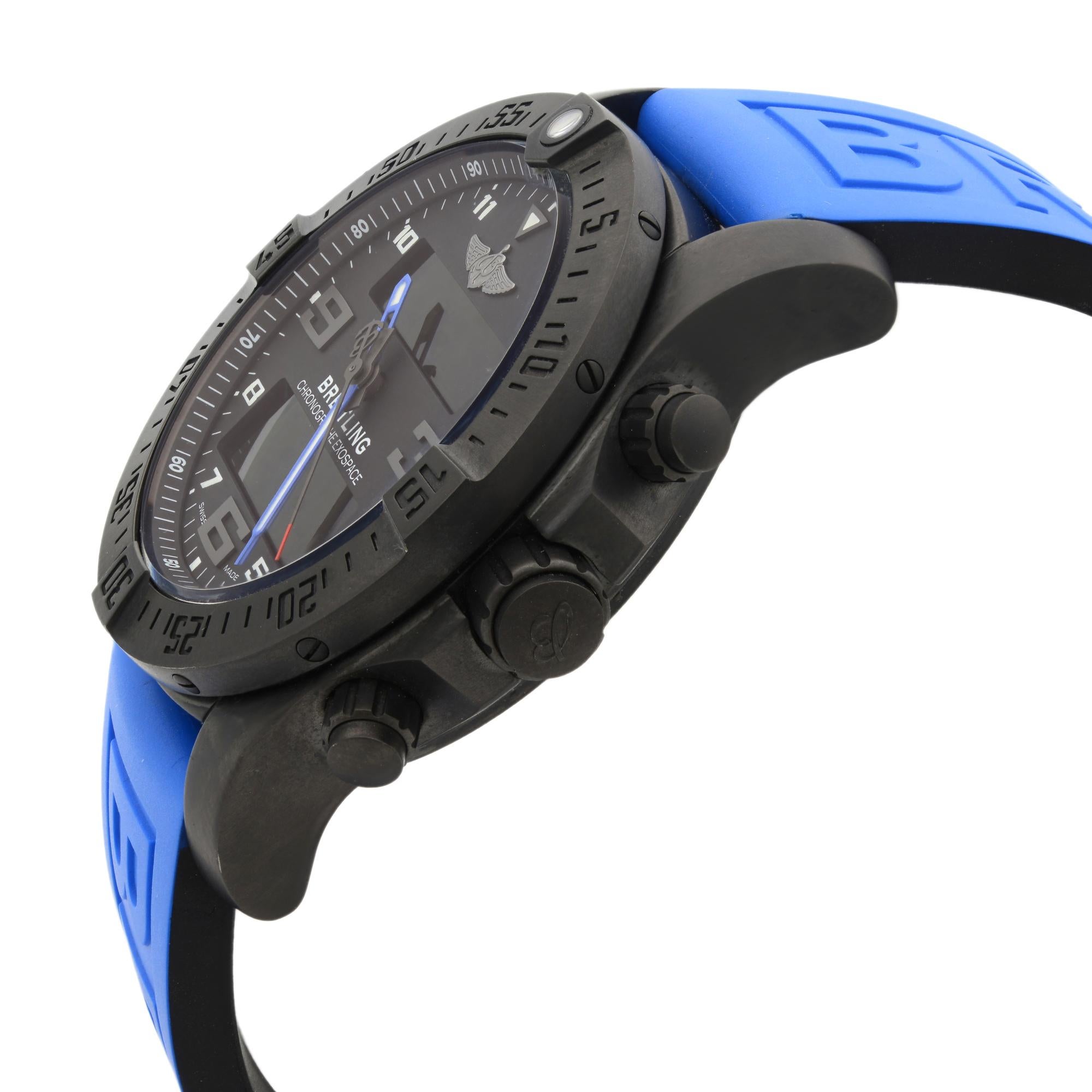 Breitling Exospace Titanium Black Dial Quartz Men's Watch VB5510H2/BE45-235S 1