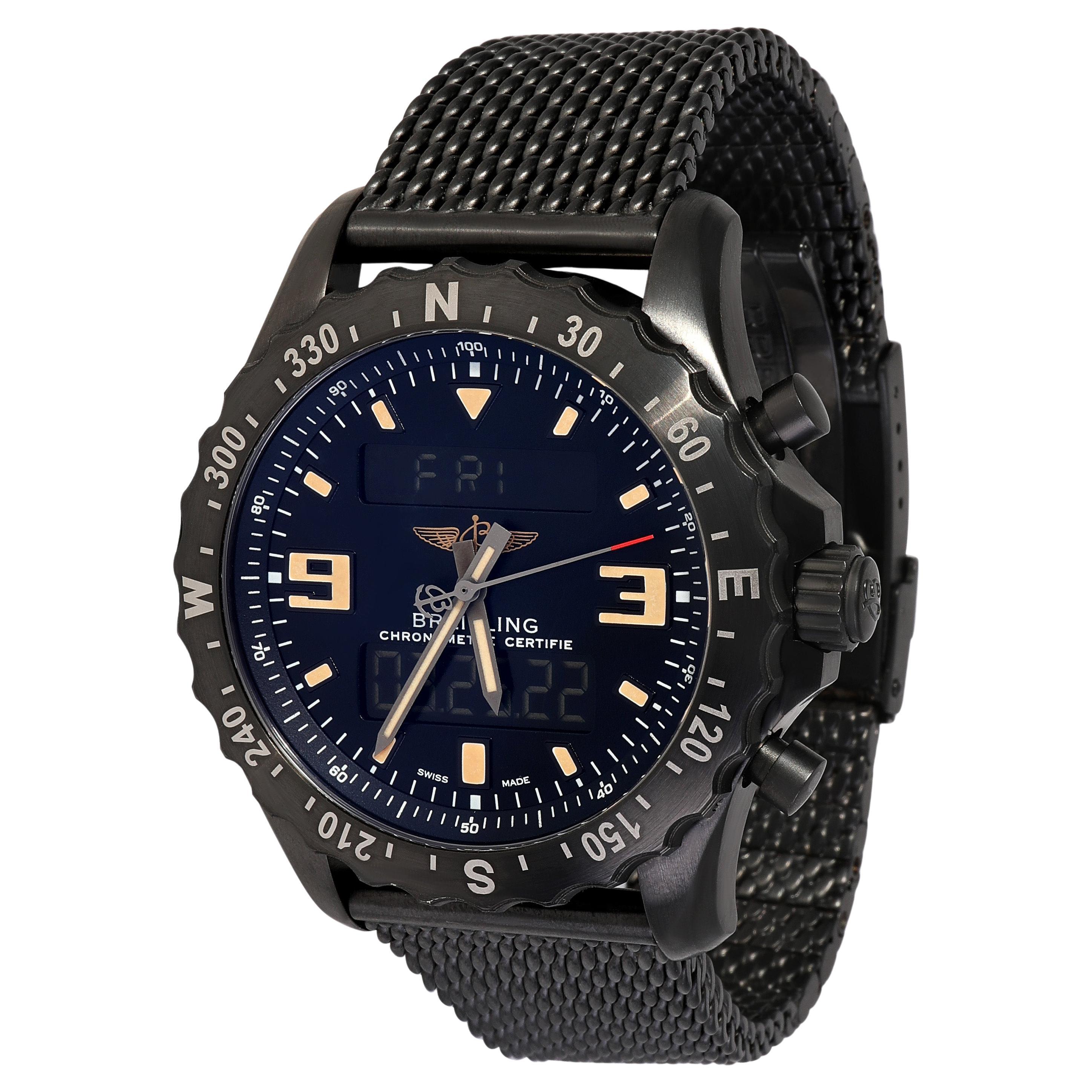 Breitling Avenger Seawolf Black Steel Quartz Men’s Watch M7339010/BA03