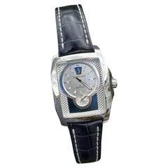 Breitling for Bentley Flying B Automatic Rectangular Watch Blue Strap Ref A28362