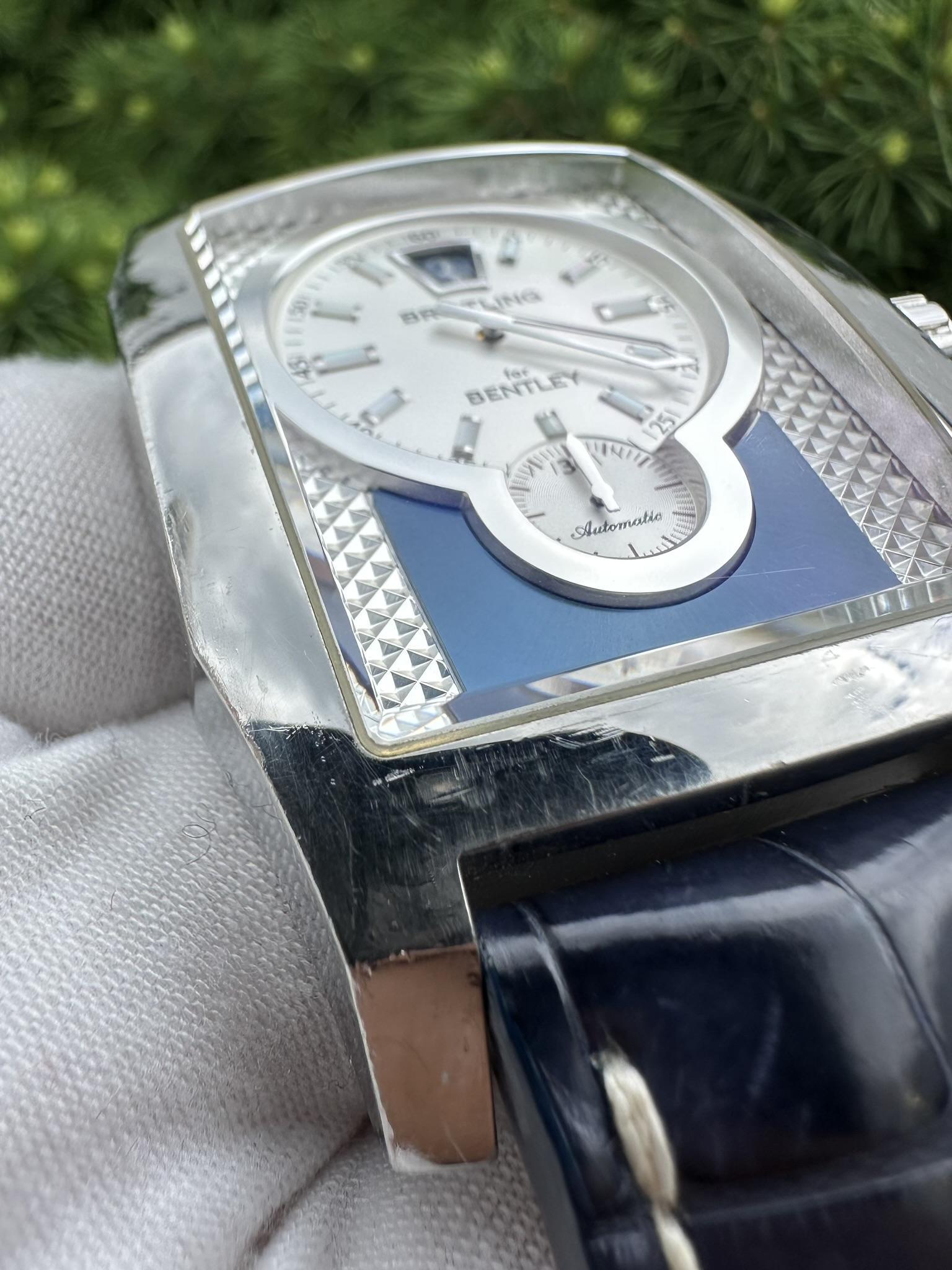 breitling rectangular watch