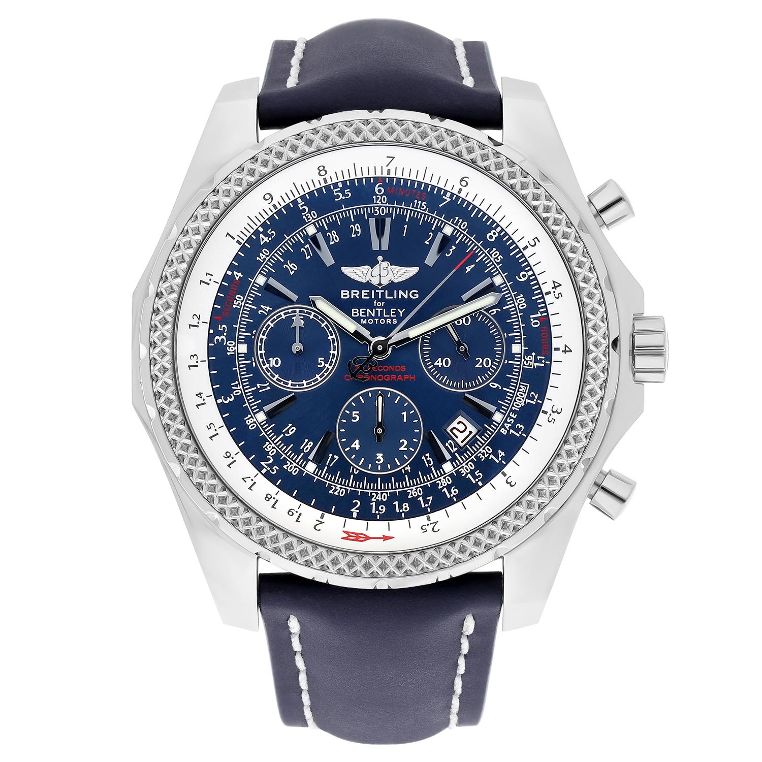 Die Uhr wurde professionell poliert, gewartet und hat keine sichtbaren Kratzer oder Flecken. Das Armband ist brandneu und wurde vor kurzem von Breitling gekauft.
Der Verkauf erfolgt mit einer Schmuckschatulle und unserer hauseigenen