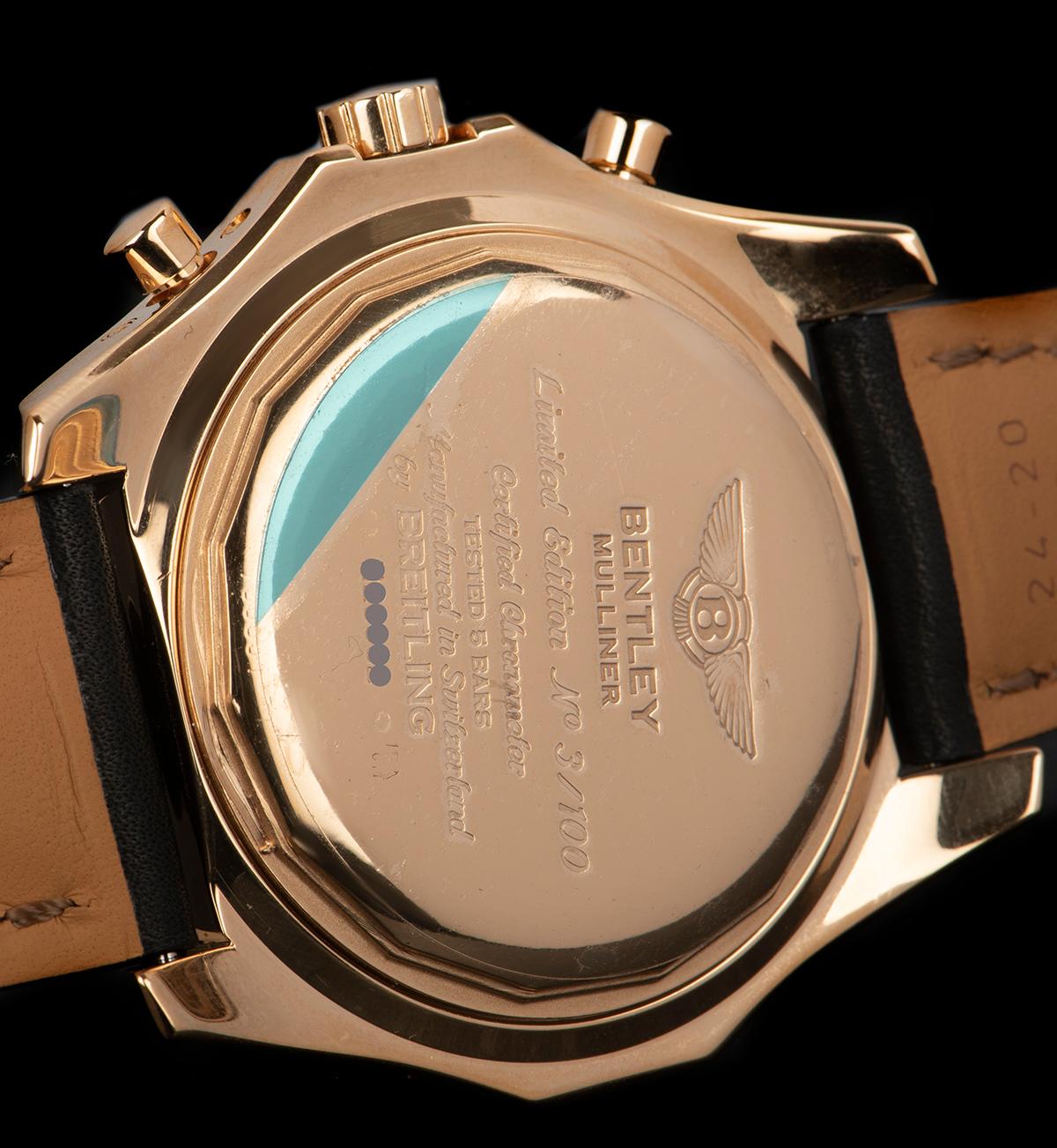 Men's Breitling for Bentley Mulliner Perpetual Calendar Chronograph H29362 Watch