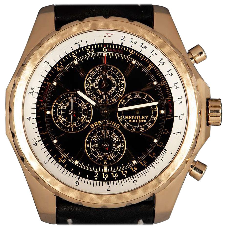 Breitling for Bentley Mulliner Perpetual Calendar Chronograph H29362 Watch