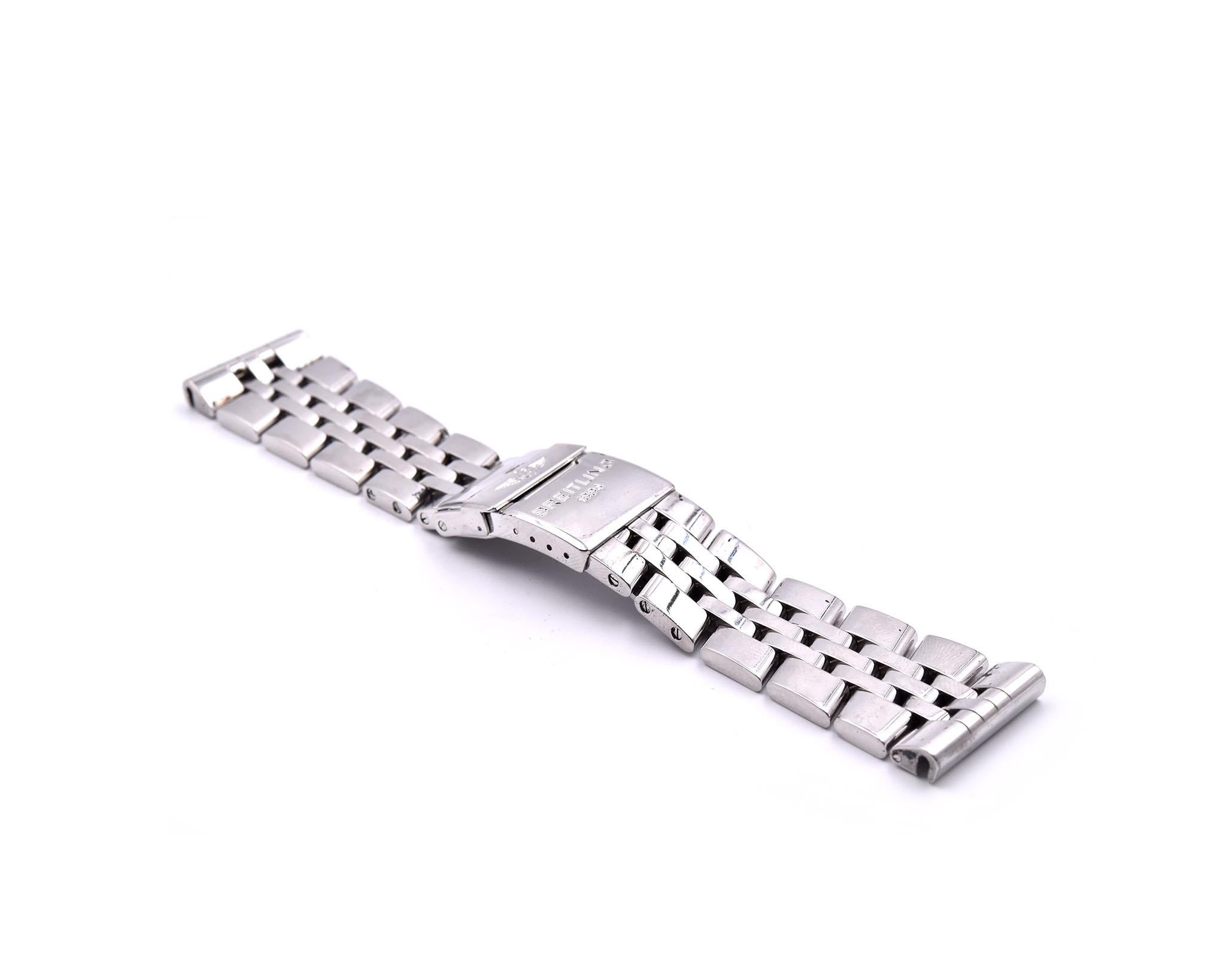 Band: Breitling steel bracelet 970A for Bentley
Reference #: 970A

