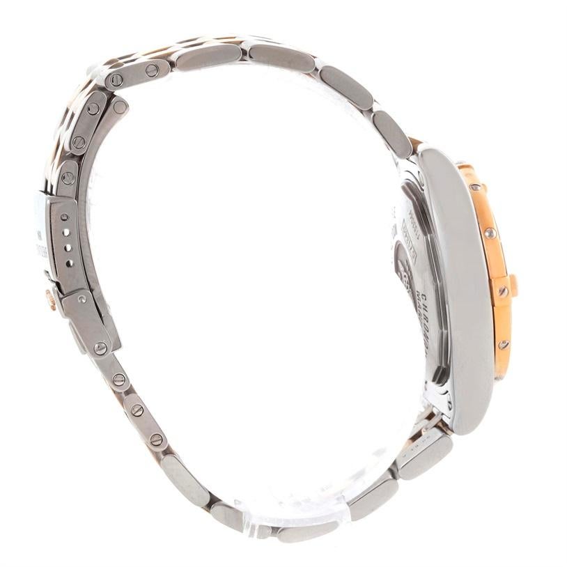 Breitling Galactic 30 Ladies Steel 18 Karat Rose Gold Diamond Watch C71340 5