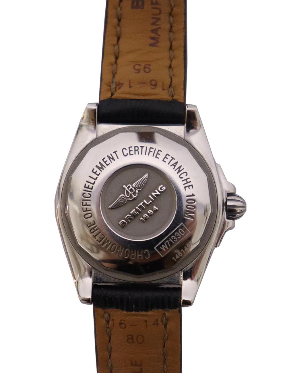 Breitling Galactic 32 Sleek Edition Women's Quartz Watch For Sale 2