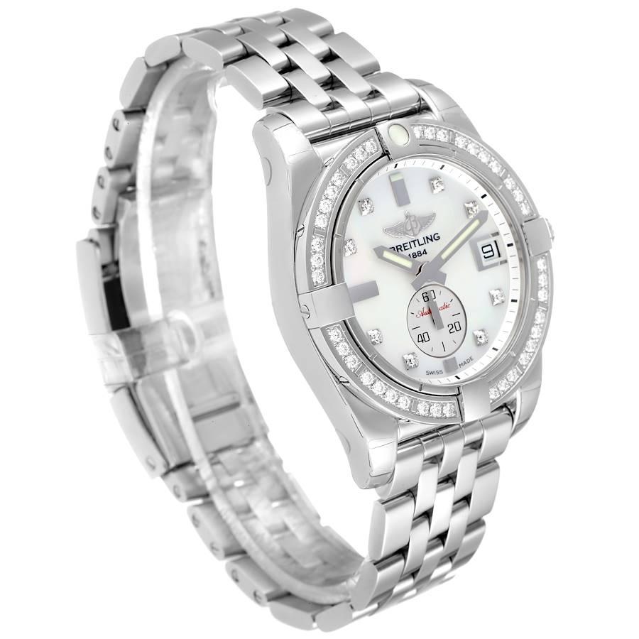 breitling galactic 36 diamond bezel