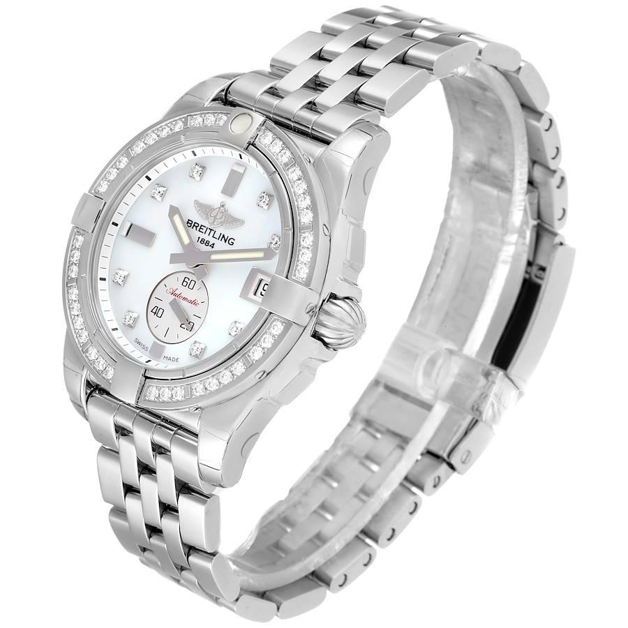 breitling galactic 36 ladies watch with diamonds