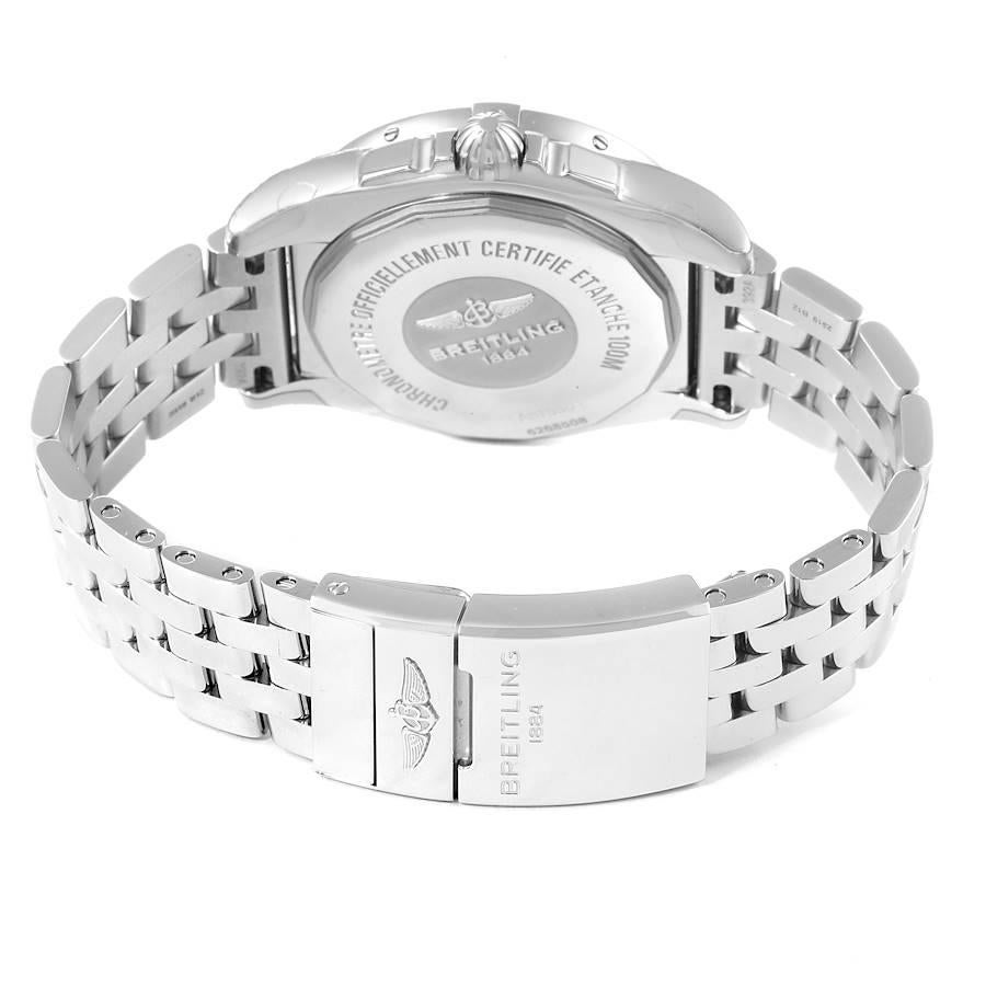 Breitling Galactic 36 MOP Dial Diamond Steel Ladies Watch A37330 Unworn For Sale 1