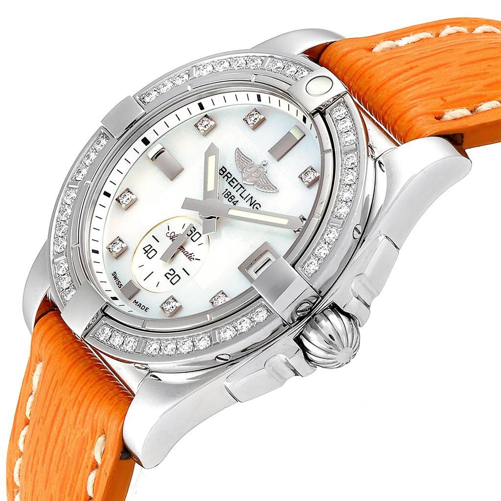 breitling orange band