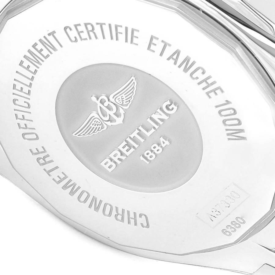 Women's Breitling Galactic 36 Silver Dial Steel Ladies Watch A37330 Unworn For Sale