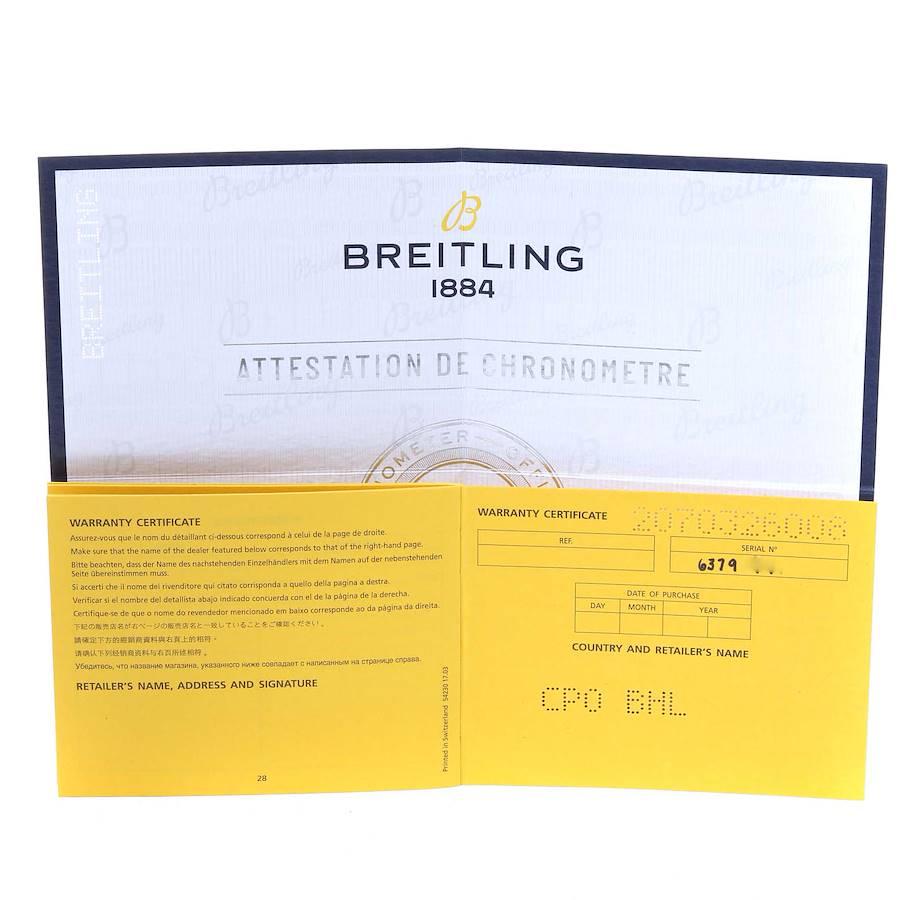 Breitling Galactic 36 Silver Dial Steel Ladies Watch A37330 Unworn 1