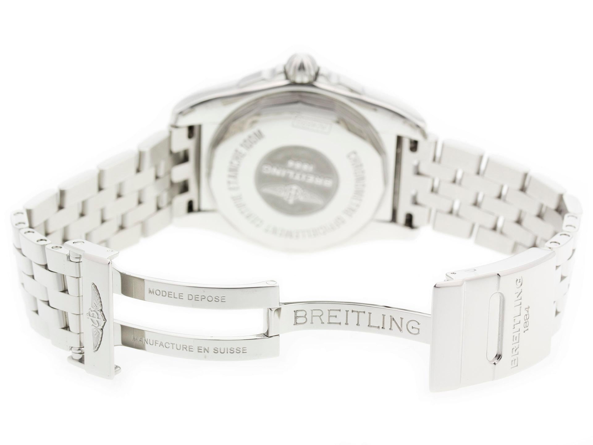 Breitling Galactic 36 SleekT A7433053/A779 For Sale 4