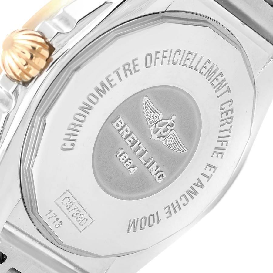 Breitling Galactic 36 Edelstahl Roségold MOP Zifferblattuhr C37330 Ungetragen im Angebot 2
