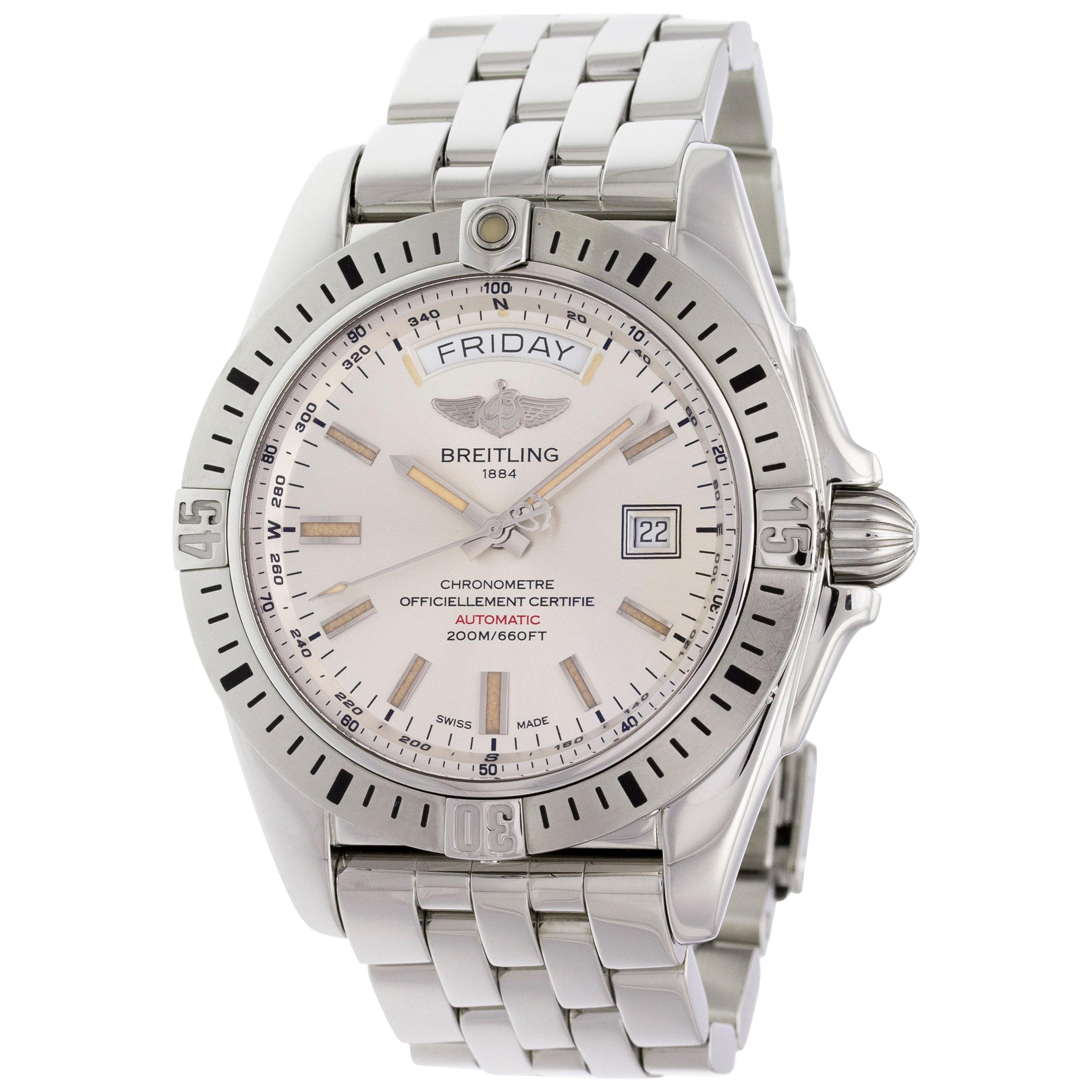 Breitling Galactic 44 Day Date A45320B9/G797 For Sale