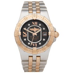 Breitling Galactic Chronometer Stainless Steel and 18K Yellow Gold C71340 Watch