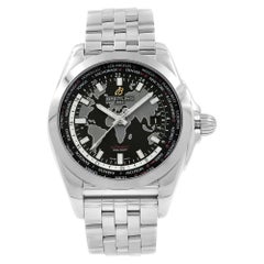 Breitling Galactic Unitime Stainless Steel Men's Watch WB3510U4/BD94-375A