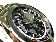 Breitling Galactic Unitimer Watch in Stainless Steel