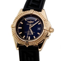 Breitling Headwind 18 Karat Yellow Gold Men's Watch