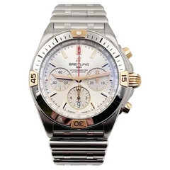 Breitling IB0134 Chronomat B01 42 mm acier inoxydable or rose 18 carats