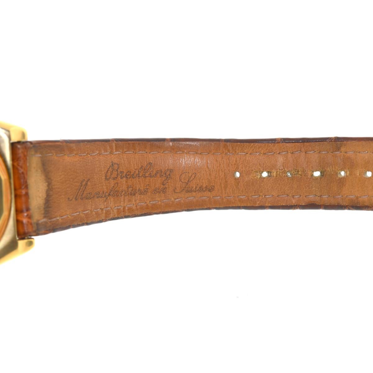 Breitling K13355 Crosswind Chronograph 18 Karat Yellow Gold Men's Watch 3