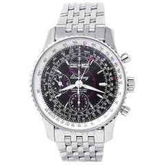 Used Breitling Montbrillant A21330, Black Dial, Certified and Warranty