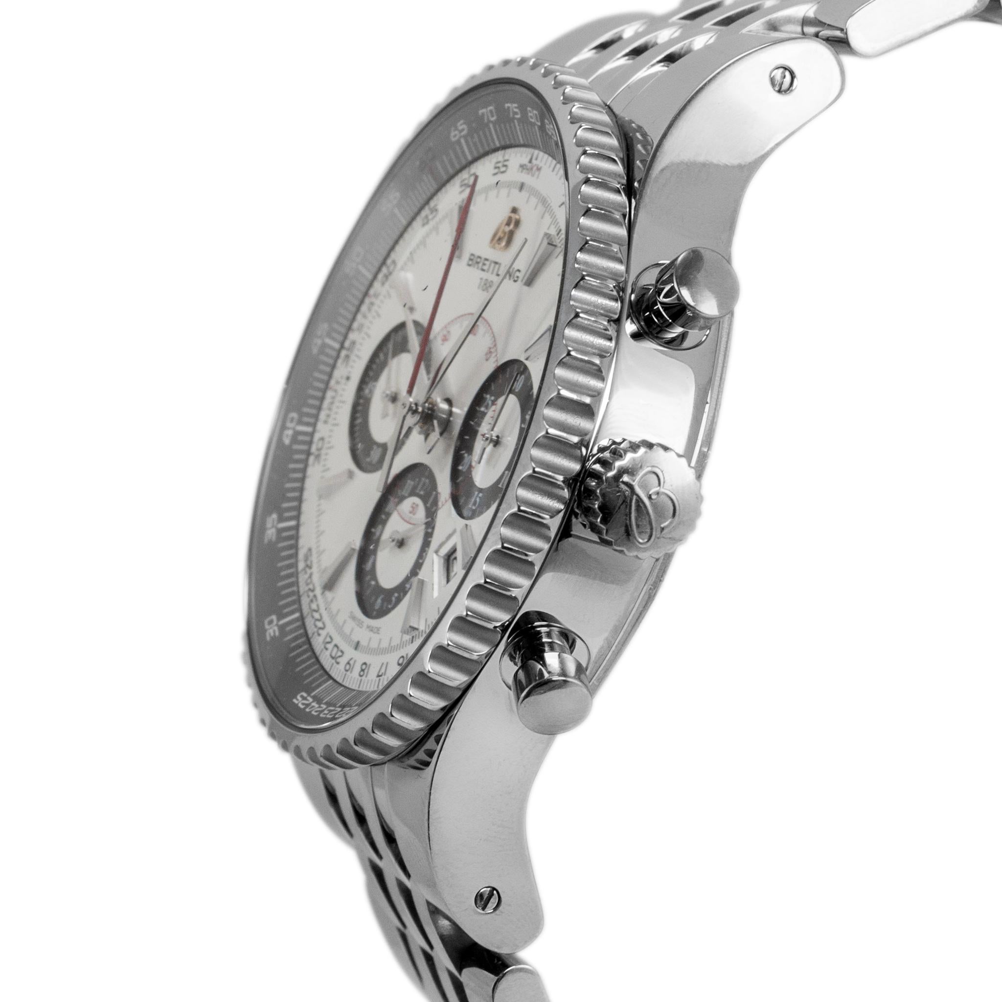 Orologio Breitling Montbrillant Limited Edition 47MM A23351A6/G741 Steele In condizioni ottime in vendita a Houston, TX