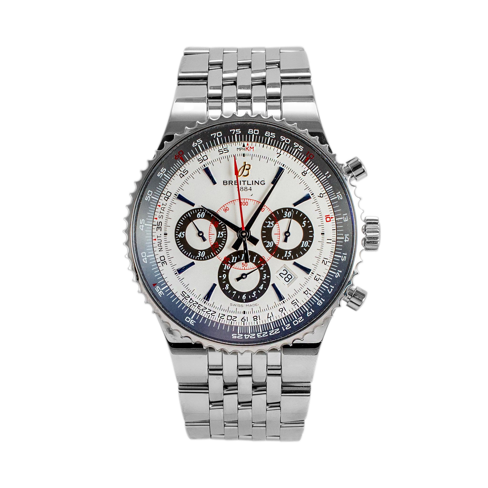 Orologio Breitling Montbrillant Limited Edition 47MM A23351A6/G741 Steele