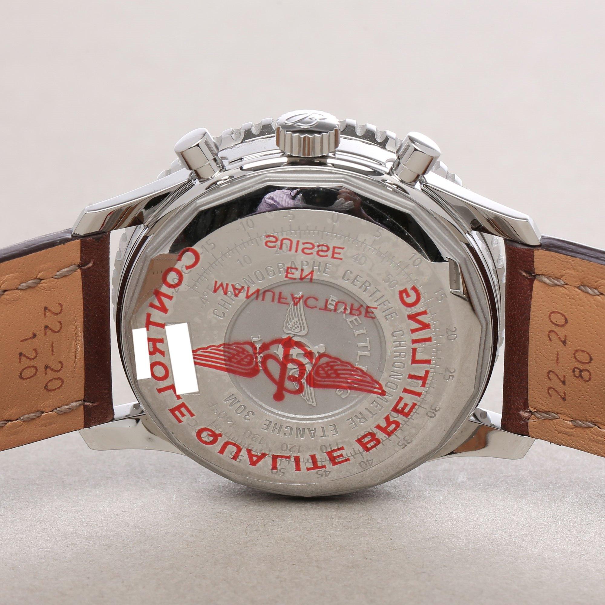 Men's Breitling Navitimer 0 A13324 Men Stainless Steel 0 Watch