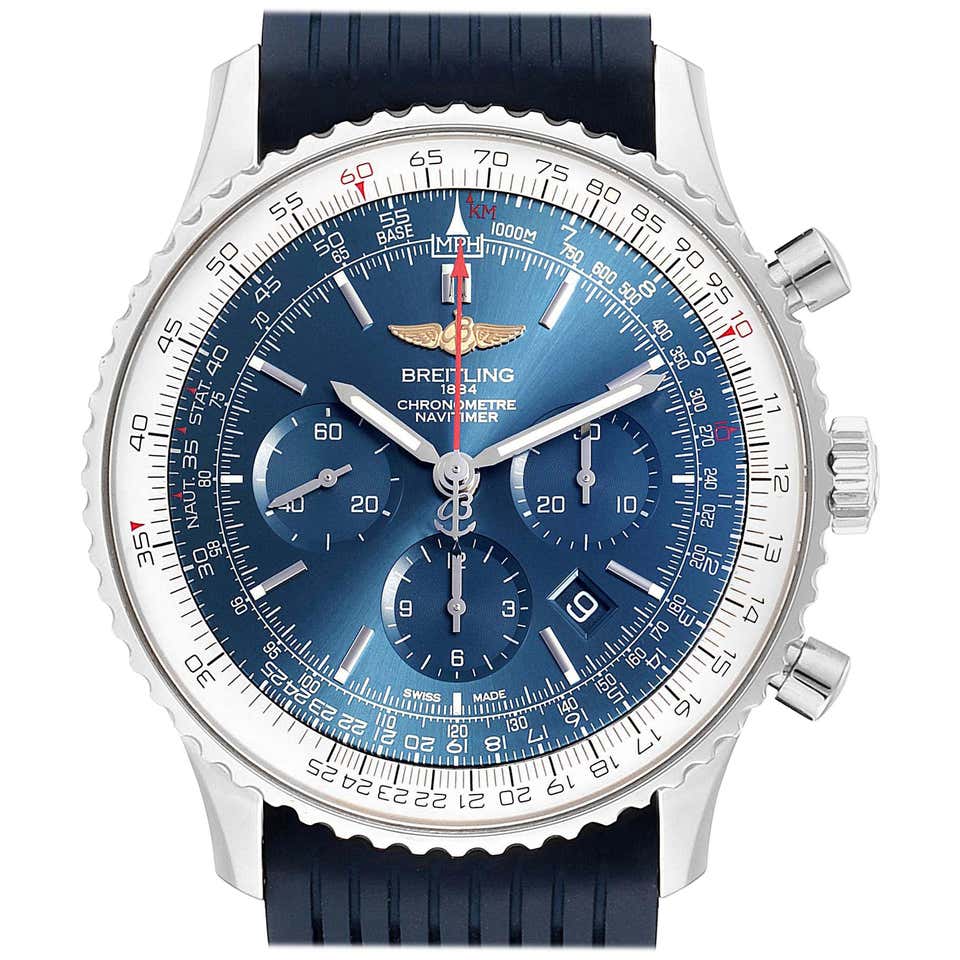 Navitimer Strap Breitling Navitimer Rubber Strap - For Sale on 1stDibs