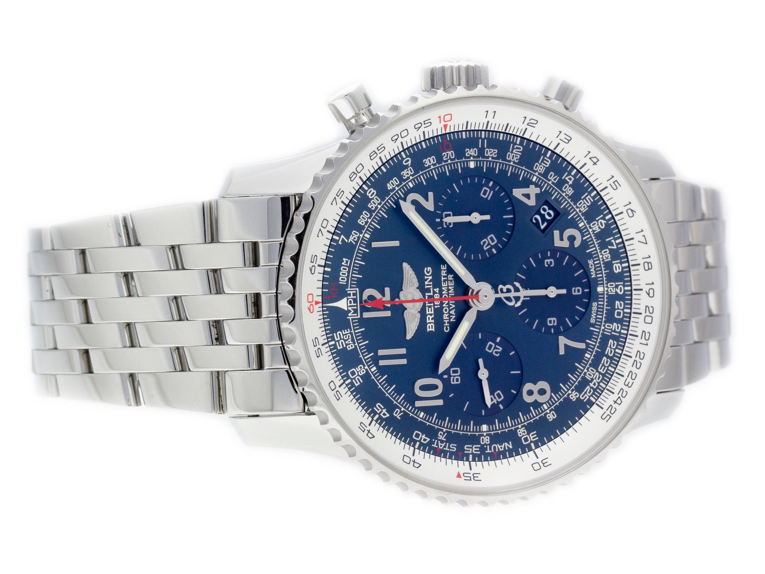 Breitling Navitimer 01 AB0121C4/C920-447A im Zustand „Hervorragend“ in Willow Grove, PA