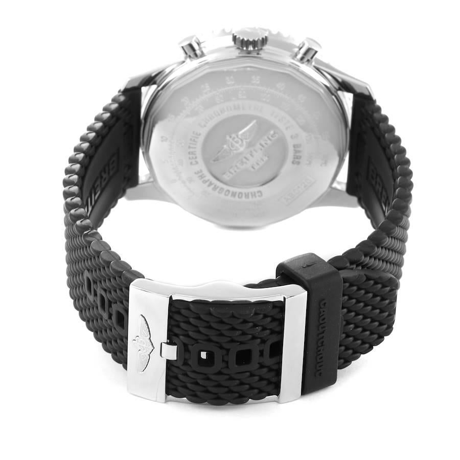Breitling Navitimer 01 Black Dial Steel Mens Watch AB0120 4