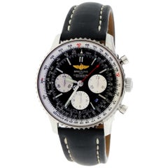 Breitling Navitimer 01 Chronograph Black Dial Automatic Watch