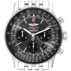 Breitling Navitimer 01 Limited Edition Steel Mens Watch AB0121 Box Card