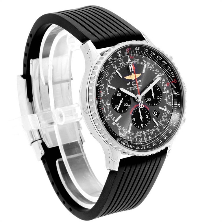 breitling navitimer grey dial