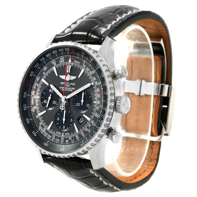breitling navitimer grey dial