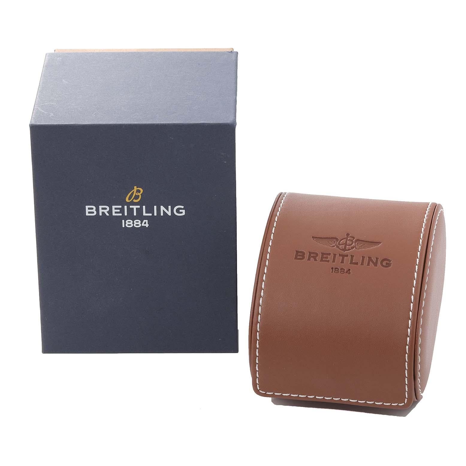Breitling Navitimer 1 41mm Grey Dial Steel Rose Gold Mens Watch U17326 For Sale 6