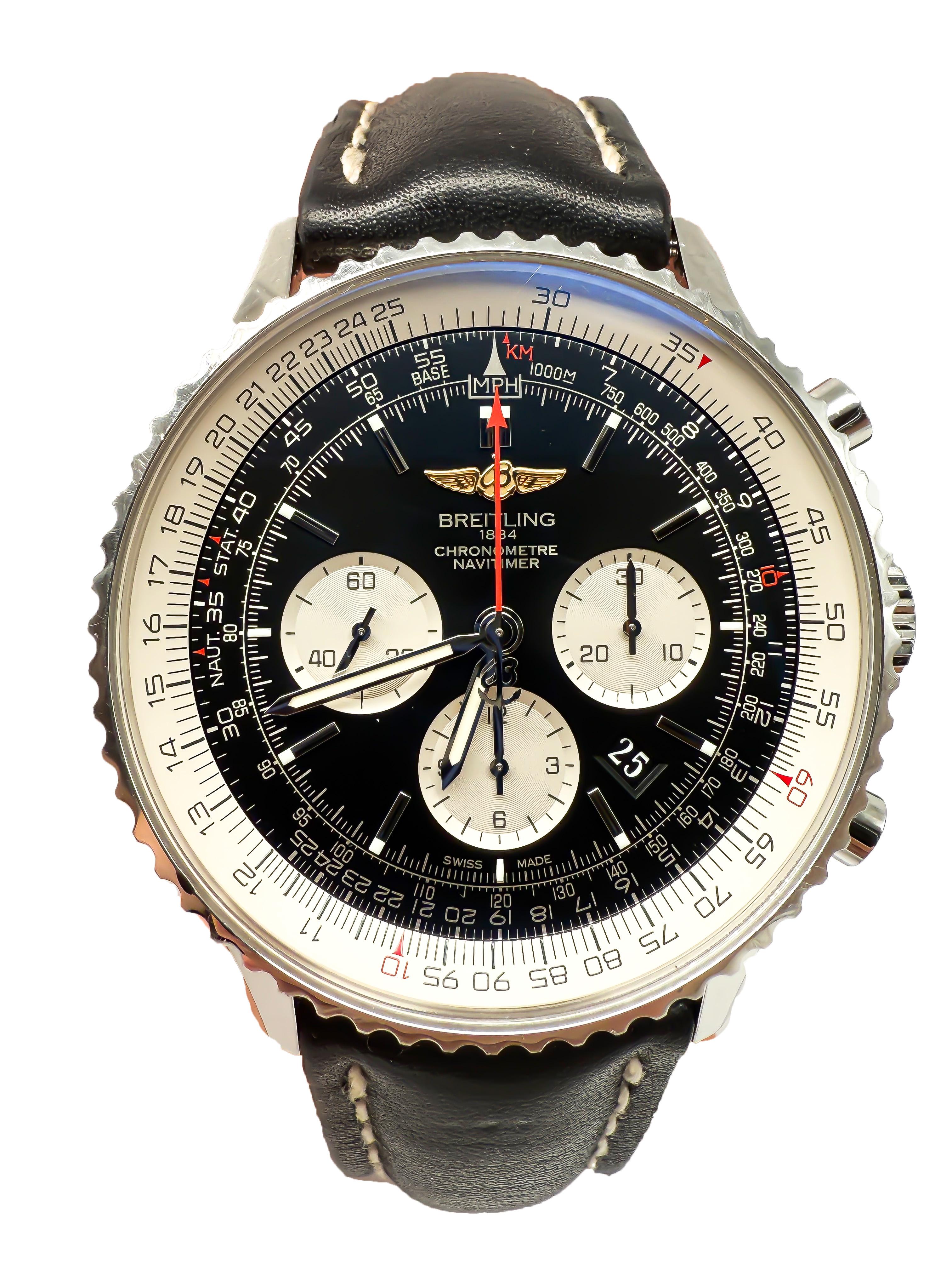 Modern Breitling Navitimer 1 B01 Chronograph – Reference AB0127211B1X1 For Sale