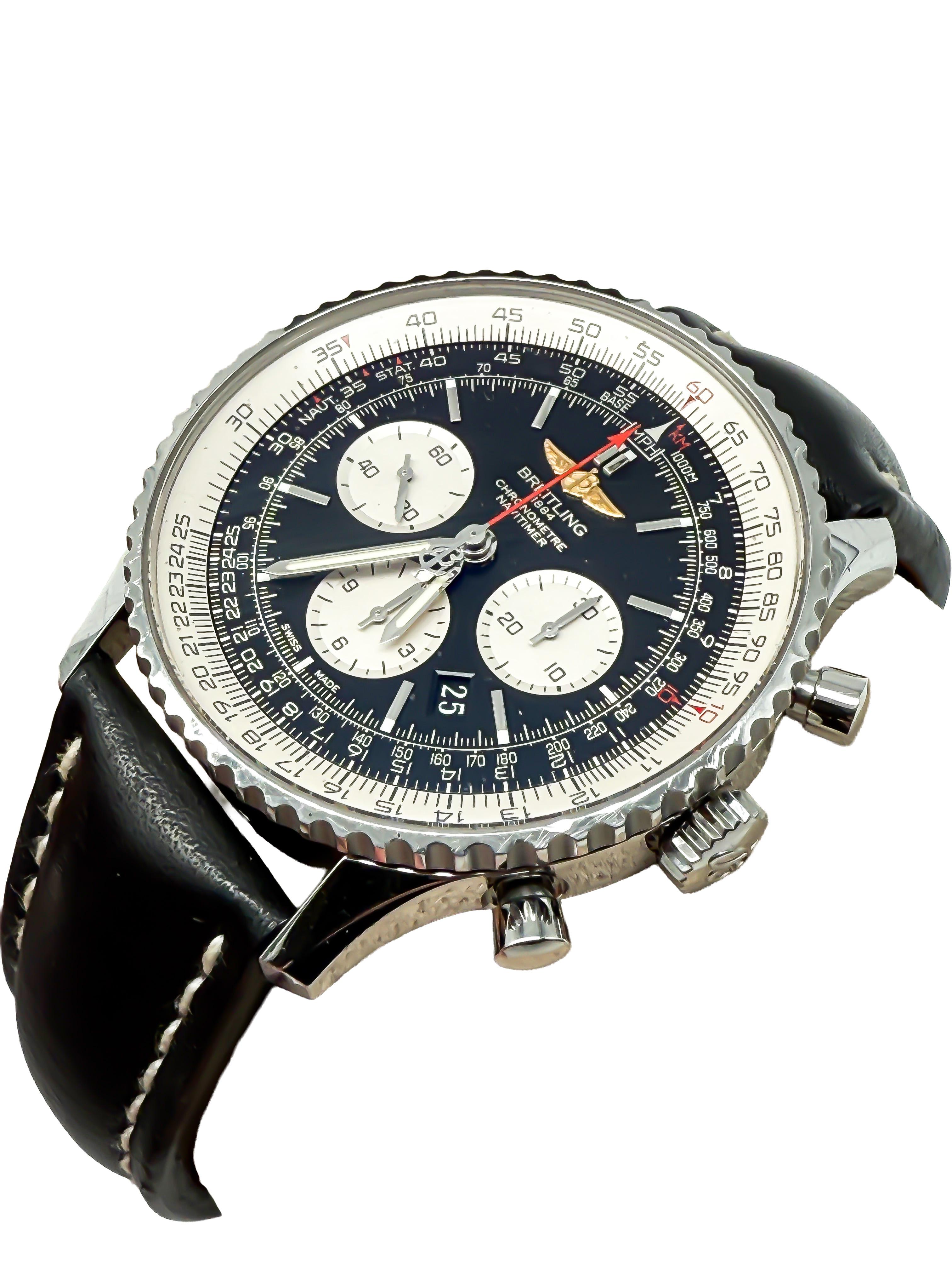 Women's or Men's Breitling Navitimer 1 B01 Chronograph – Reference AB0127211B1X1 For Sale