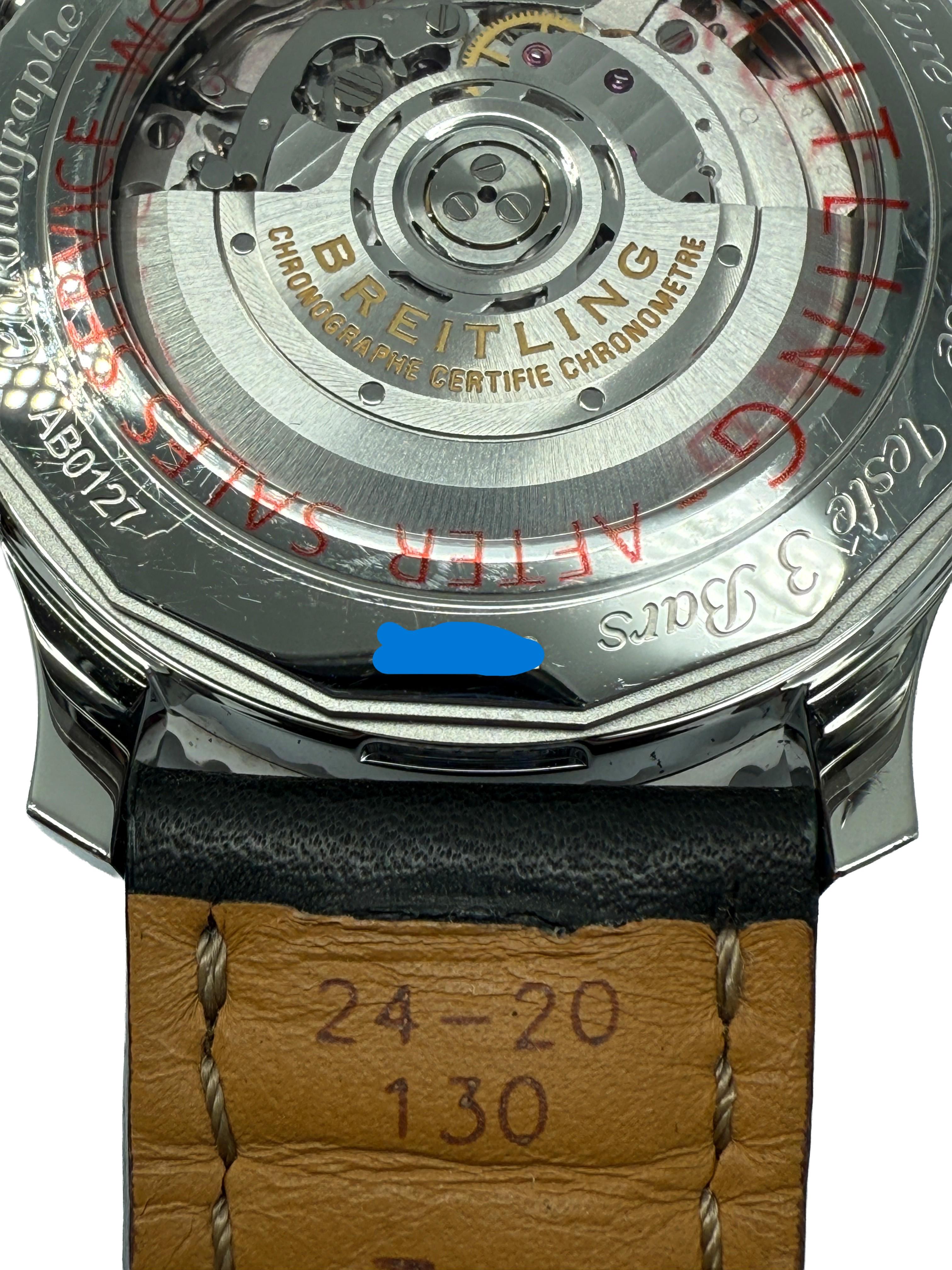 Breitling Navitimer 1 B01 Chronograph – Reference AB0127211B1X1 For Sale 4