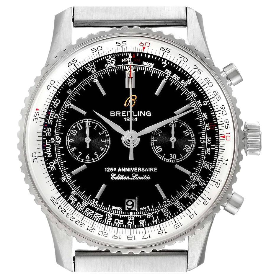 Breitling Navitimer 125th Anniversary Limited Edition Mens Watch A26322 For Sale