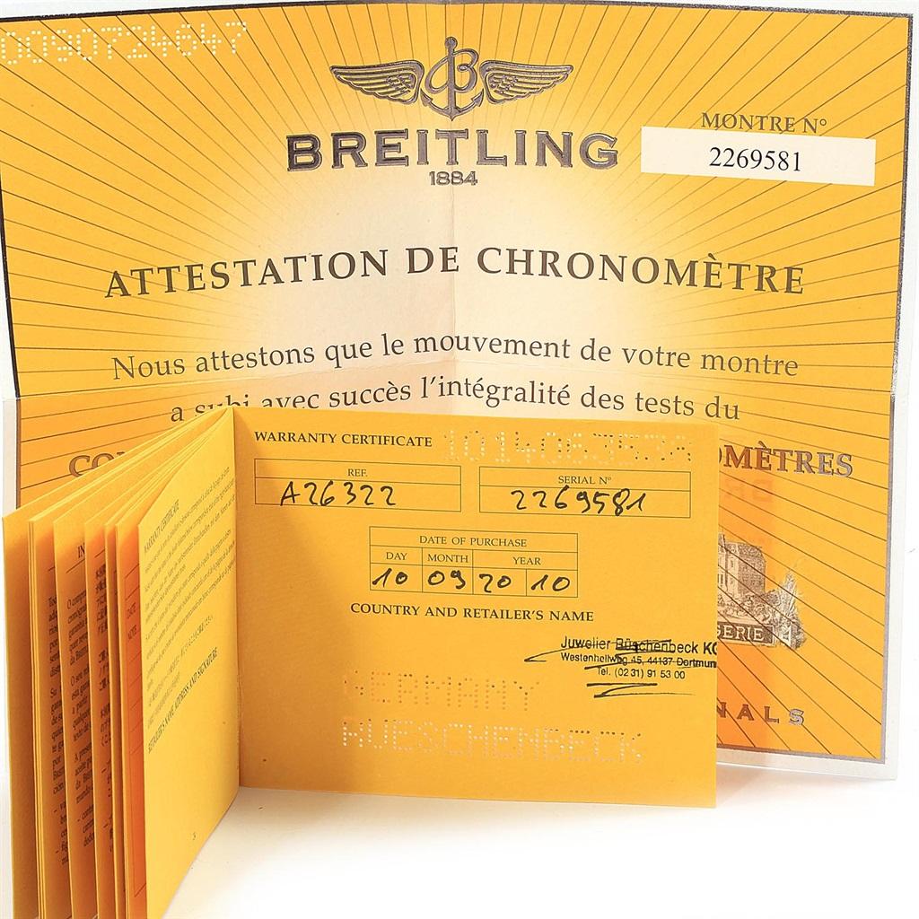 Breitling Navitimer 125th Anniversary Limited Edition Watch A26322 4