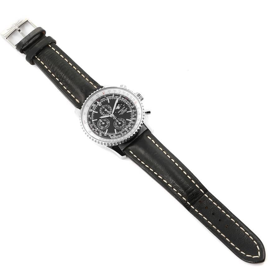 Breitling Navitimer 1461 Chrono Mondphase Limited Edition Uhr A19370 Box Papier 2