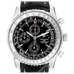 Breitling Navitimer 1461 Chrono Moonphase Limited Edition Watch A19370 Box Paper