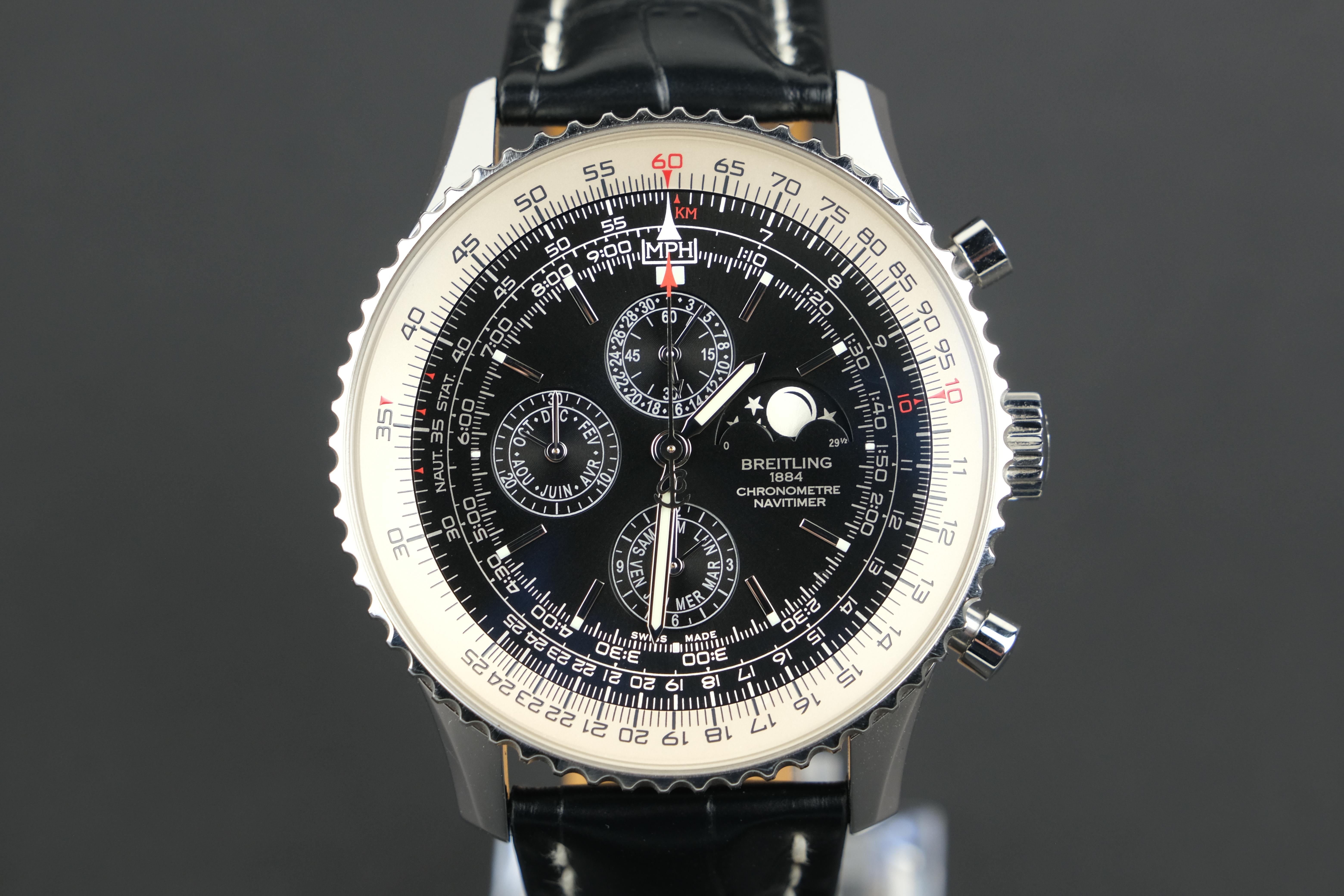 Breitling Navitimer 1461 Limited Edition Triple Calendar Chronograph ...