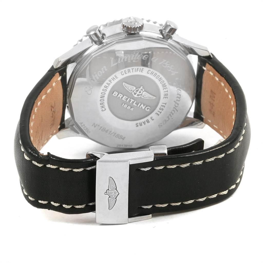 Navitimer 1884 Limited Edition Herrenuhr A21350 Box Papiere im Angebot 5