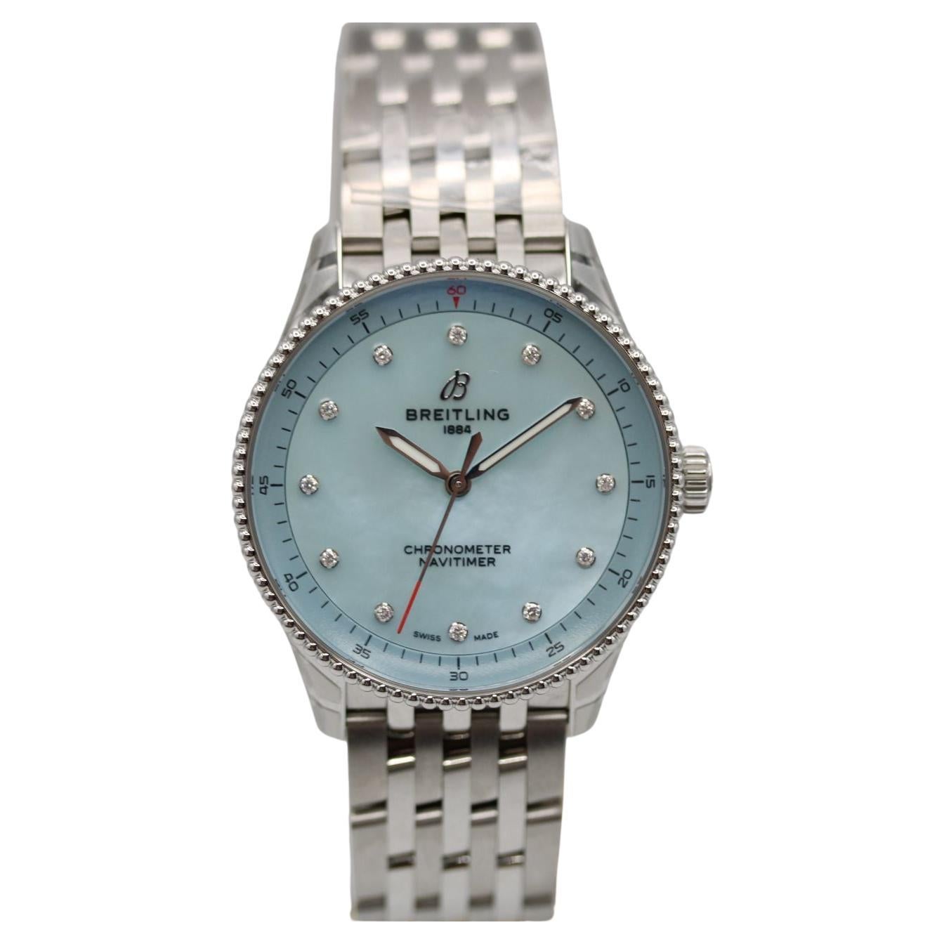 Breitling Navitimer 32 Ladies – A77320171C1A1  Unworn Full Set