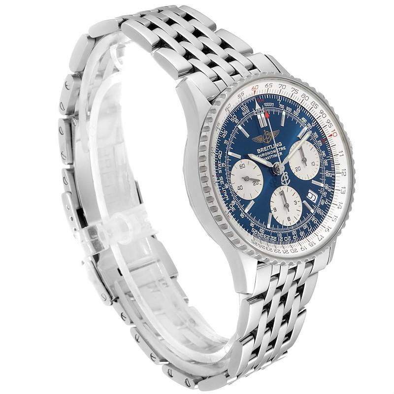 breitling uhr herren blau